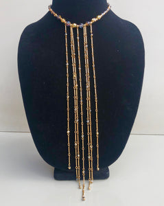 Gold Raindrops Necklace