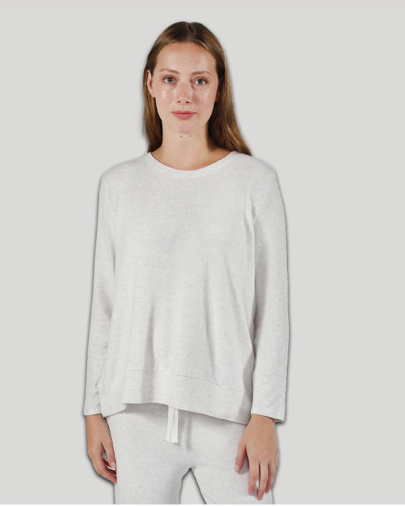 Softest Long Sleeve Sweater - Oatmeal