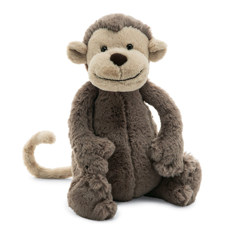 Bashful Monkey Stuffed Animal