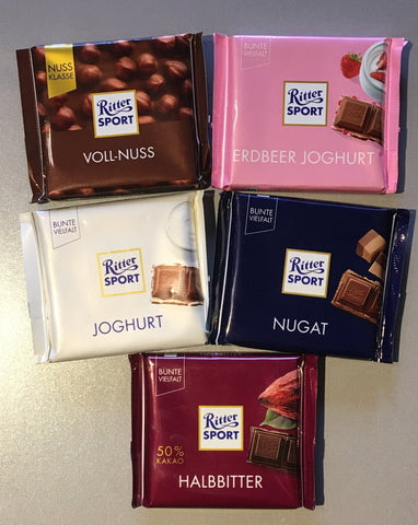 German Chocolate in Multiple Flavors