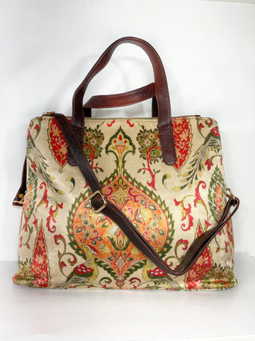 Vintage Decore Tapestry Handbag