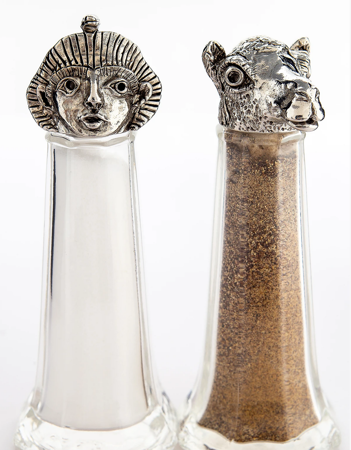 "Pharaoh and Camel" Handmade Salt and Pepper Shakers