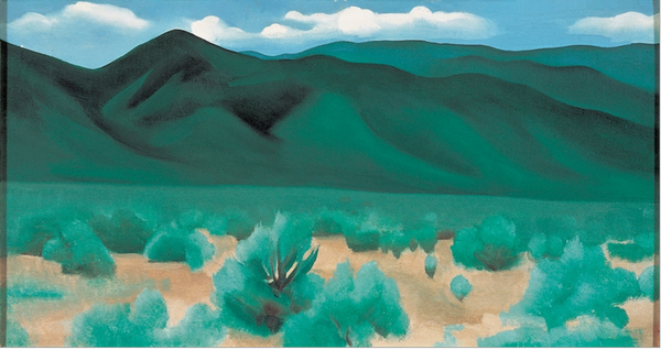 Georgia O'Keeffe Landscapes Notecards