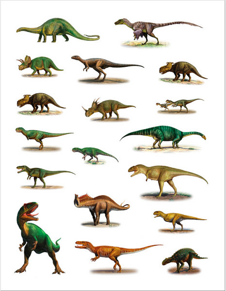 "Dinosaurs" Sticker Book