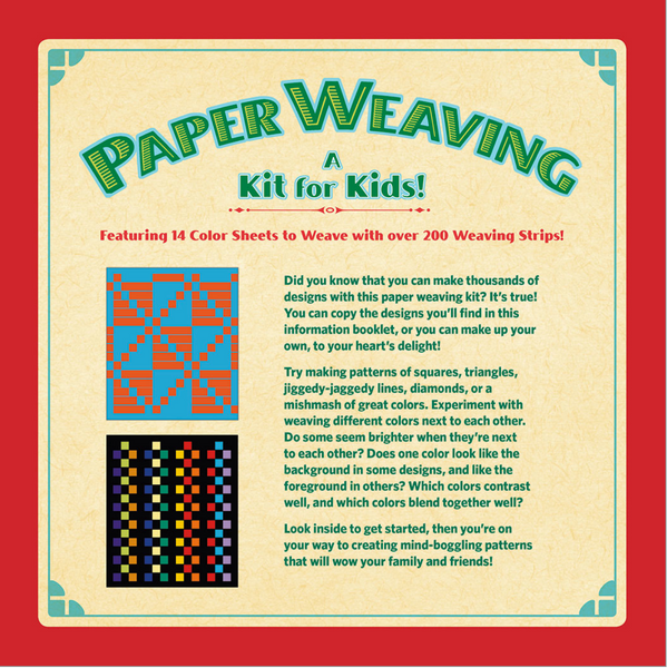 "Paper Weaving," A Kit for Kids