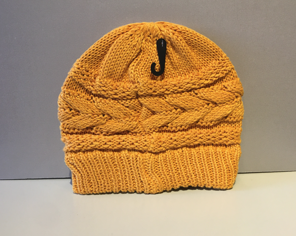 Gold Beanie From All Recycled Materials, Unisex
