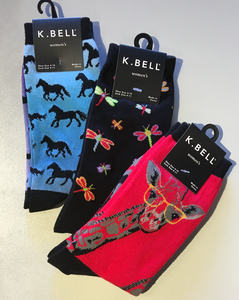 K-Bell Women's Socks in Three Styles