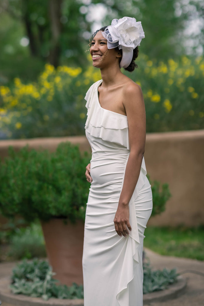Gorgeous Asymmetric Dress with Rouching Uli's Santa Fe Gorgeous Asymmetric Dress with Rouching Uli's Santa Fe