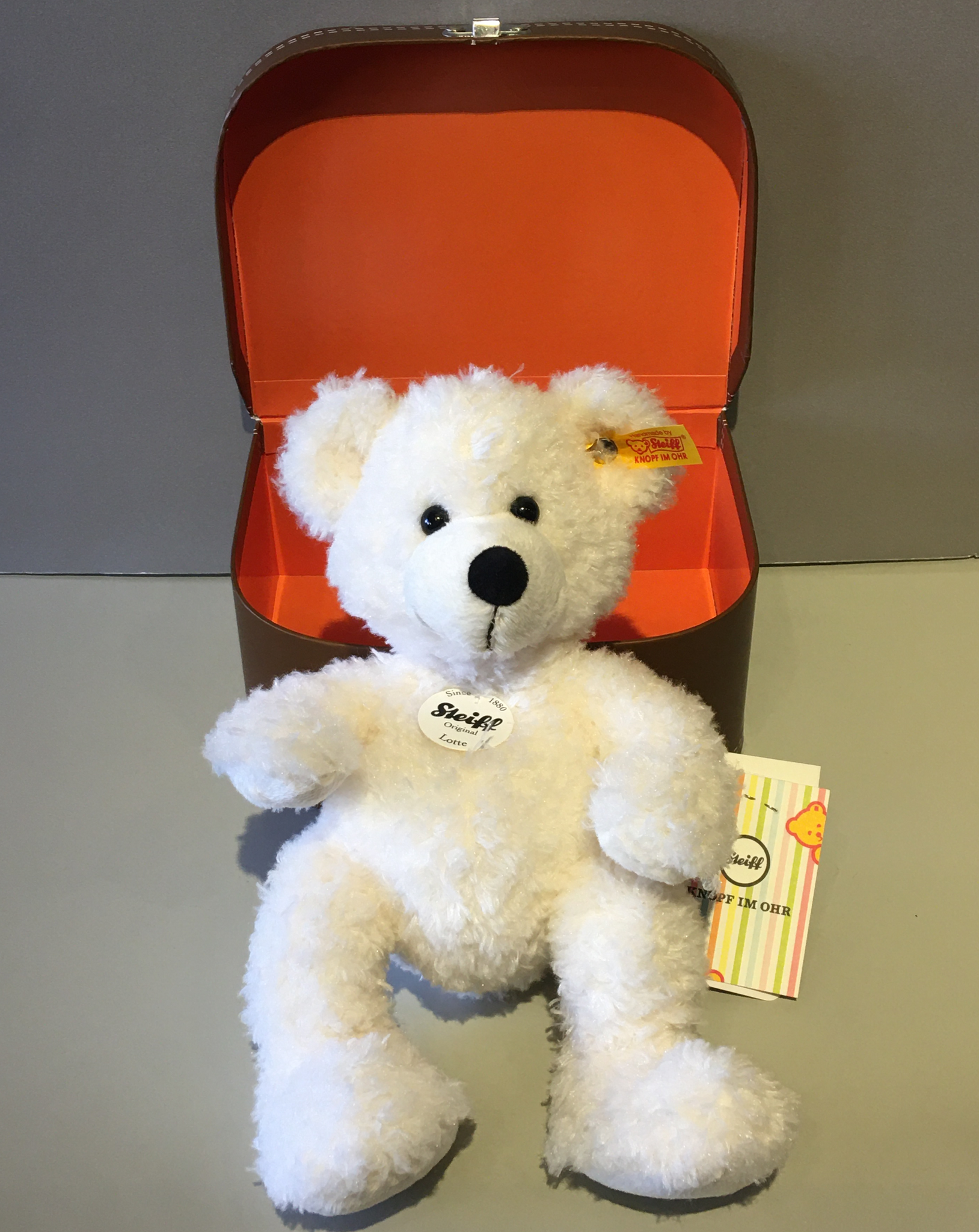 Steiff teddy discount bear in suitcase