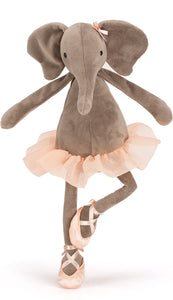 Elly Elephant Ballerina -Stuffed Elephant