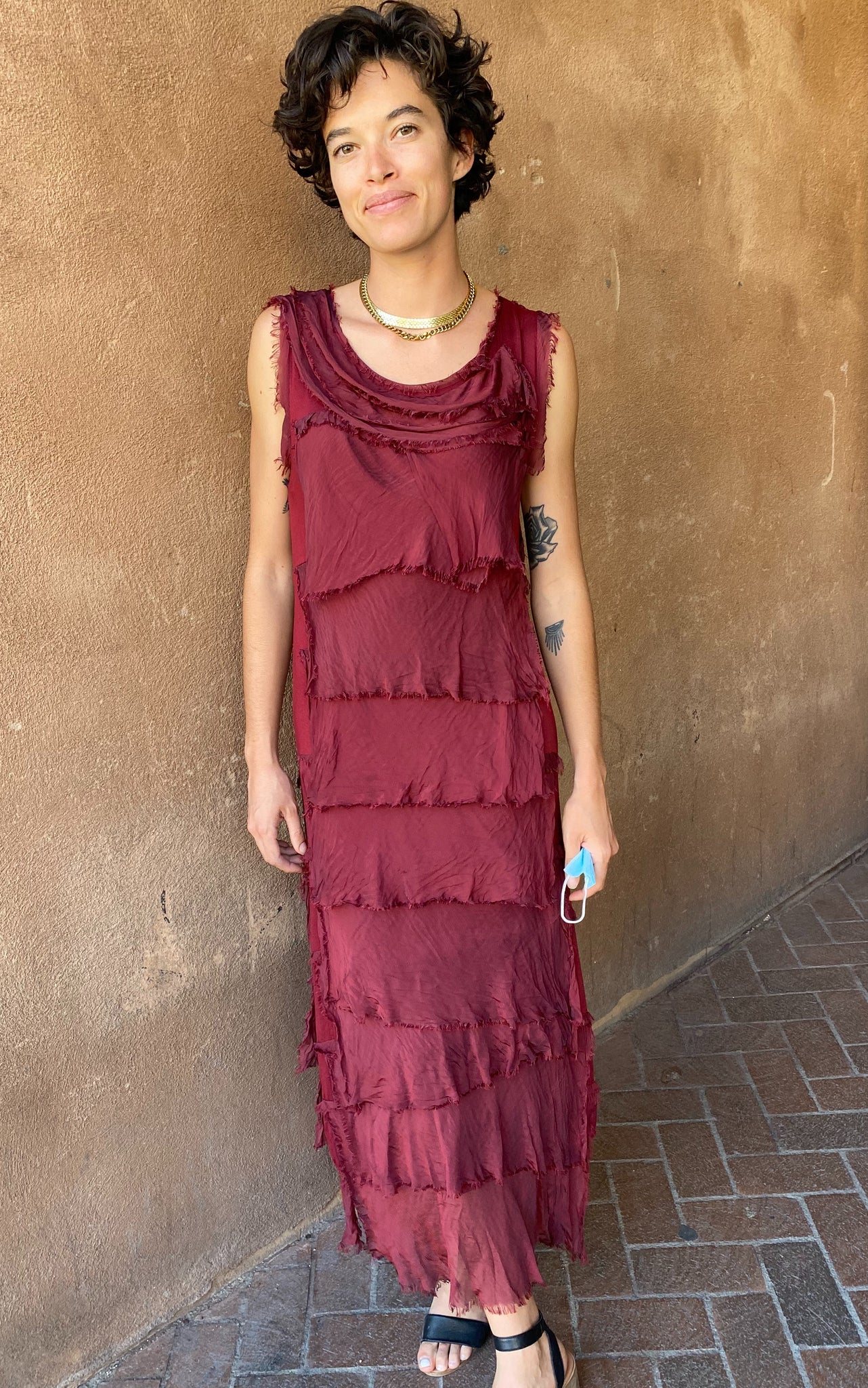 Italian silk dress