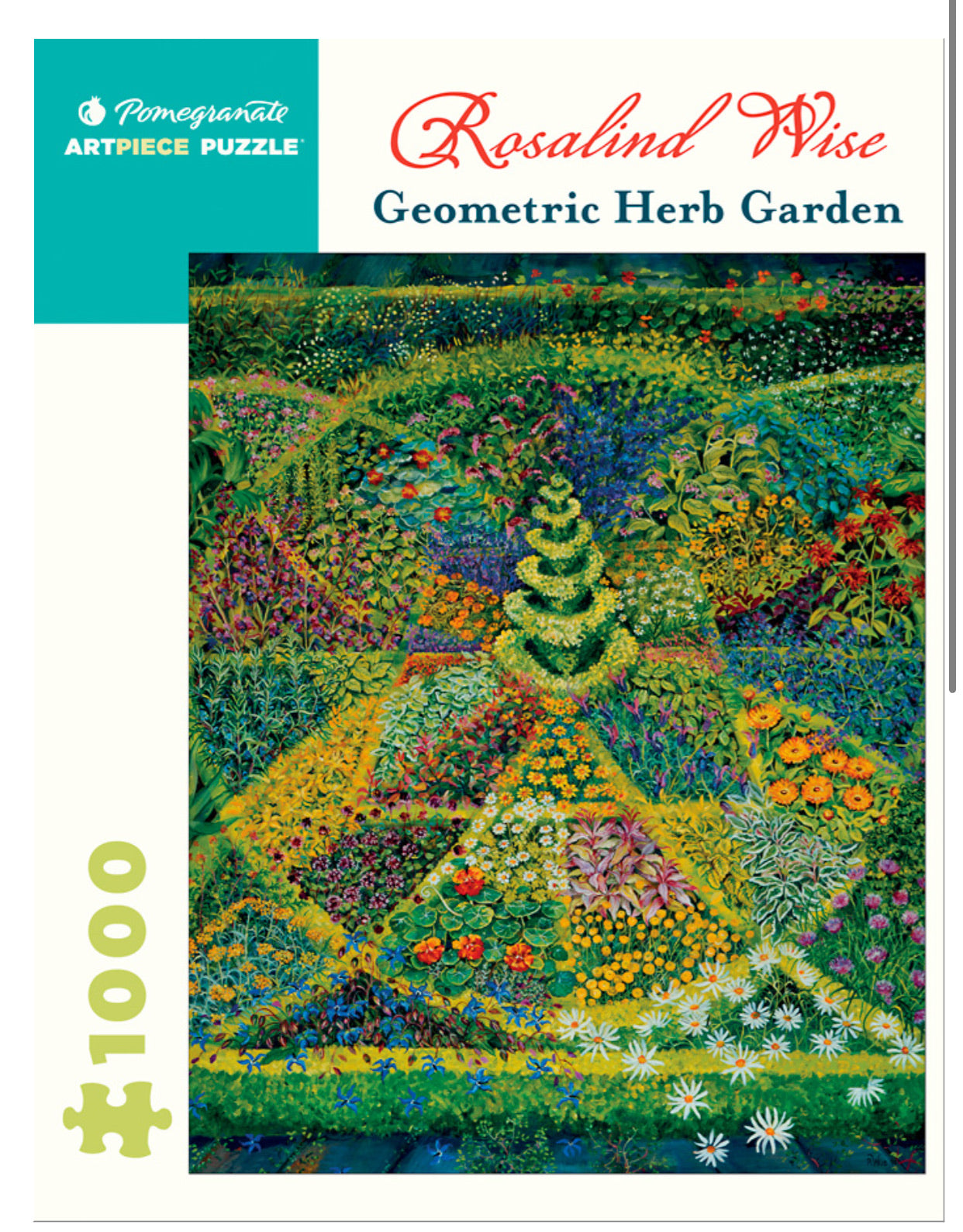 Rosalind Wise, Geometric Herb Garden 1000 Piece Puzzle