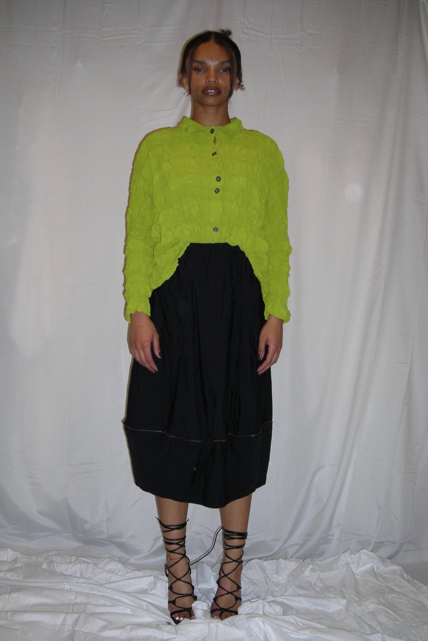 Chalet Lime Green Blouse